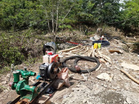 File Photo: Some equipment at a mining site