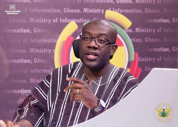 Minister of Information Kojo Oppong Nkrumah