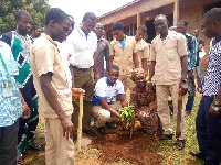 The delegation also joined the people of Benin to participate in their annual Tree Planting Day