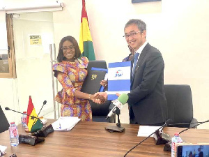 Abena Osei-Asare and Naoki Ando on behalf of government of Japan