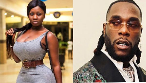 Gambian actress, Princess Shyngle and Nigerian musician, Burna Boy