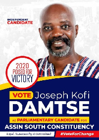 Joseph Kofi Damtse was disqualified from contesting in the upcoming NPP primaries