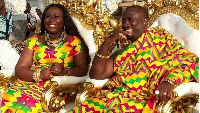 Gifty Anti and Oyiakehyire Nana Ansah Kwao IV