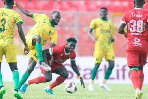 Kotoko picked one point against Bibiani