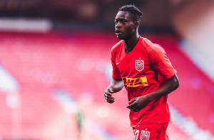 Ghanaian winger Kamaldeen Sulemana was named in the Danish Superliga team for week 25