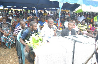 Some angry youths of NPP in Ellembelle organised a press conference to express their displeasure