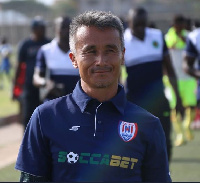 Aduana Stars coach,  Kenichi Yatsuhashi