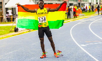 Edwin Kwabla Gadayi won the men's 100m final