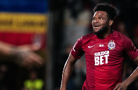 Ghanaian forward, Benjamin Tetteh