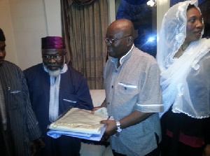 Akufo Addo Receives Getzner Shaddah