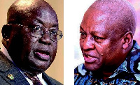 President Nana Addo Dankwa Akufo-Addo and Former President, John Dramani Mahama