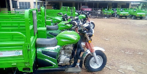 The NDC says the number tricycles stolen from the  NDA's yard is more than the reported 400