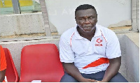 Coach Frimpong Manso appears frustrated by Kotoko