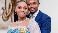 Sarah Adwoa Safo, MP Dome-Kwabenya and her husband