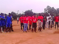 Participants at fun games