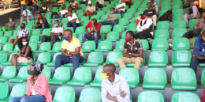 Football Fans At The Stadium