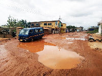 Kpone-Katamanso poor road network making driving difficult for drivers