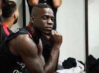 Italian striker of Ghanaian descent, Mario Balotelli