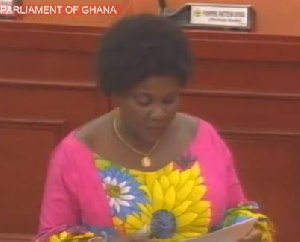 Cecelia Dapaah, the Aviation Minister