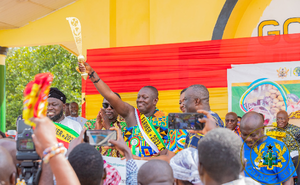 2022 National Best Farmer, Nana Yaw Sarpong Siriboe