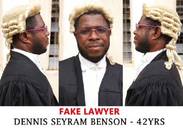 Fake lawyer, Dennis Benson Seyram