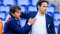 Conte (hagu) tare da Inzaghi