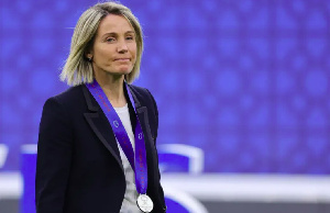 Sonia Bompastor won the Women's Champions League as a manager with Lyon in 2022