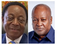 Kwabena Duffuor and John Dramani Mahama