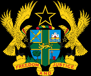 Ghana's Coat of Arms is one of the country's national symbols