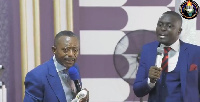 Rev Owusu Bempah and his interpretor