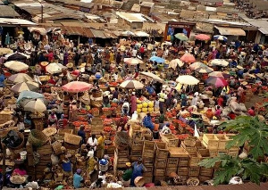 File photo of a section of the Dome Market