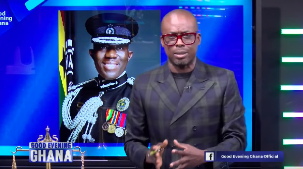 Host of Good Evening Ghana Paul Adom Otchere