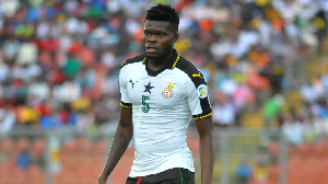 Ghanaian midfielder Thomas Partey