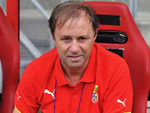 Ghana's new coach, Milovan Rajevac