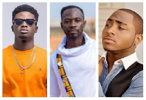 Kuami Eugene, Okyeame Kwame and Davido