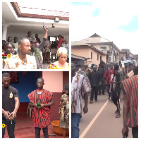 Some scenes from the first day of Odwira