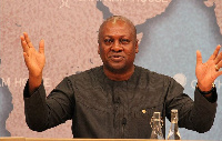 Former president John Mahama