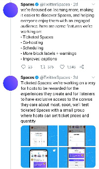 Twitter introduces Spaces for live audio conversations