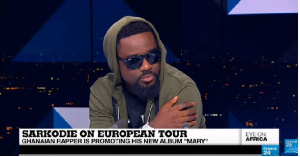 Sarkodie talks to France24