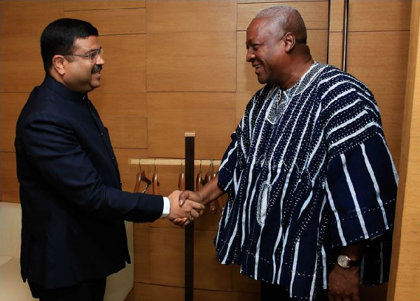 CEO, Tata Group, Cyrus Pallonji Mistry meets President John Mahama