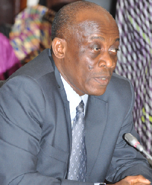 Finance Minister Seth Terkper