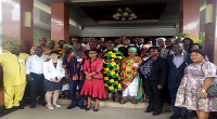 Participants at the building workshop organised by the Commonwealth Secretariat