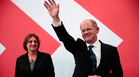 SPD leader Olaf Scholz say he get a clear mandate to form goment