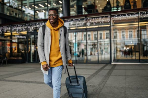 Man At The Airport 