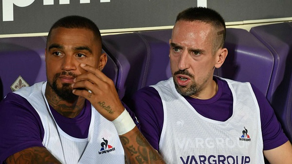 Kevin and Ribery have united at Fiorentina