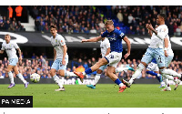 Liam Delap has scored three of Ipswich Town's five Premier League goals so far this season