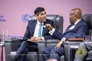 Akufo Addo And Rishi Sunak 