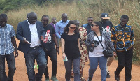 Forsport Foundation's team visits the site