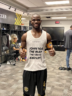 Jonathan Mensah plays for Columbus Crew