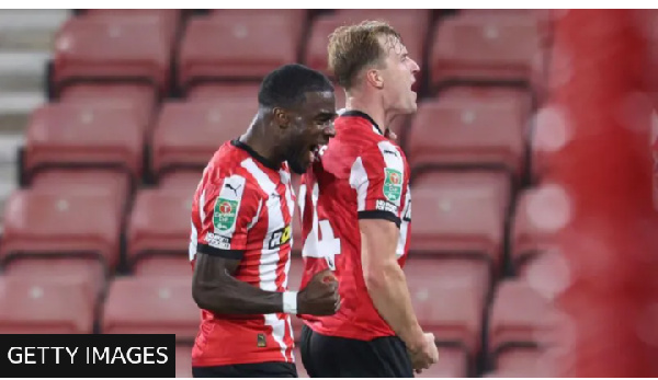 James Bree's late strike gave Southampton a much-needed victory